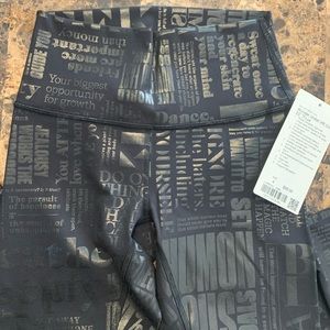 NWT Lululemon Wunder Under HR Crop 23”